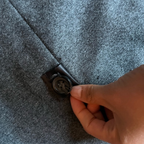 M0851 coat waxed cotton lined wool. - Picture 6 of 6